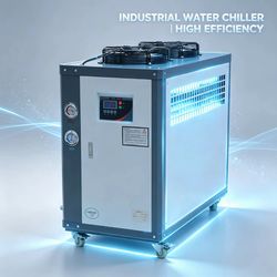 Air-Cooled Plastic Manvac China Chiller Water System Circulation Cooling with Good Price 5HP