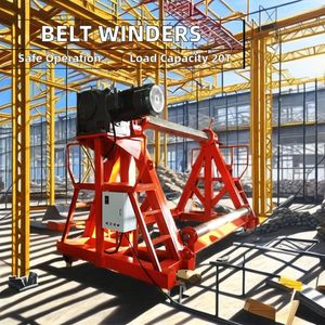 Heavy-Duty Conveyor Belt Winder Machine for Mining & Industrial Applications
