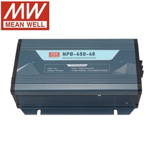 Meanwell Npb-450-48 450W 12V 24V 48V High Reliable Ultra Wide Output Range Battery Charger