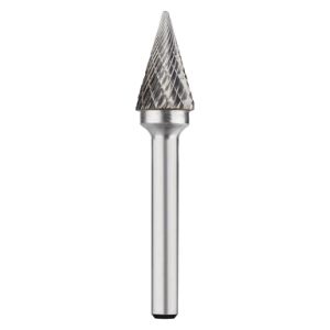 Sb-5 Tungsten Carbide Burr Cylinder Shape Double Cut Rotary Burrs File 1/2''cutter Dia