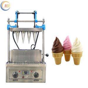 Semi-Automatic Sugar Cone Ice Cream Mold Making Machine Mini Wafer Cone Machine