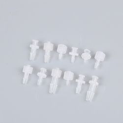 Twist Plastic Female Male Large Fitting Luer Lock Connector with End Plug