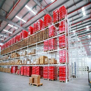 Heavy Duty Metal Selective Pallet Racking for Industrial Warehouse Storage Solutions