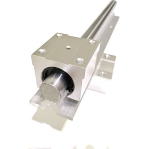 Low Price Aluminium Alloy Support Shaft Cylinder Linear Rail with Linear Block
