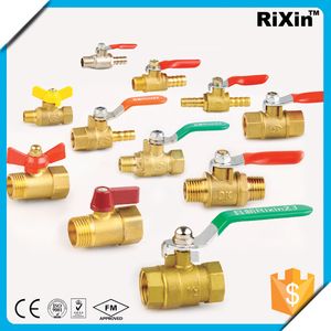 High Pressure Oil Gas 1/2 Inch Female Threaded Brass Forged Ball Valve