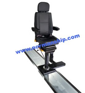 Marine Pilot Chair with Double-Slide Rail Convenient Movement for Yacht, Ships
