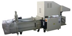 Large Capacity Full Automatic Waste Paper Shredding and Compressor Machine