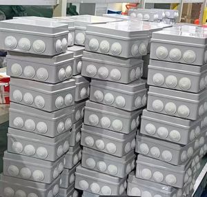 ABS Waterproof Junction Box, IP65 Plastic Enclosure, Electric Wire Connection Box