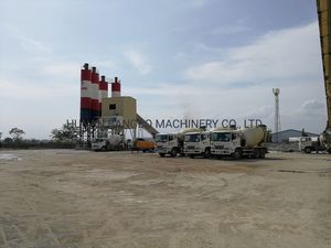 Hzs180 Concrete Equipment Steel Silo Machine Mobile Cement Ready Plant Concrete Batching and Mixing Plant