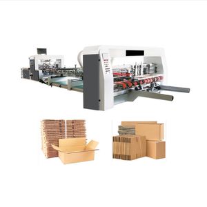 Automatic Computer Corrugated Cardboard Folder Gluer Machine