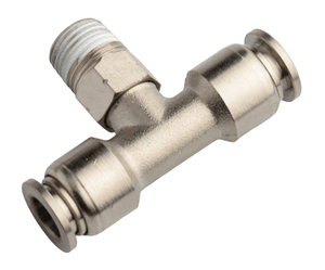 Male T Brass Push in Fittings