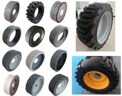 Cut Wear Resistance Solid Rubber Tire for Forklifts Trailers Loaders Reach Stacker 10.00-20 23.5-25