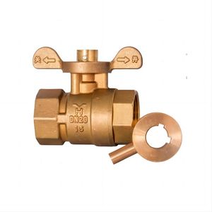 Premium Double Anti-Theft Ball Valve for Maximum Security Solutions