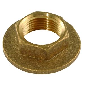 1/2" BSPP Female Flanged Backnut Brass for Brass Float Valve