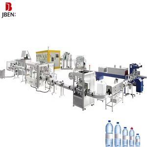 Customized Bottled Water Plant: Water Treatment, Filling, Capping, Labeling, Packing Machine