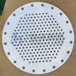 High-Temperature Resistance CNC Machined Perforated PTFE Sheet with FDA Certification