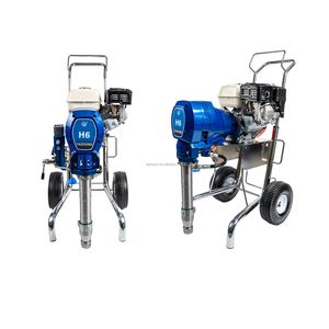 6.5HP Gasoline Industrial Wall Pump Paint Petrol Driven Texture Airless Spray Sprayer