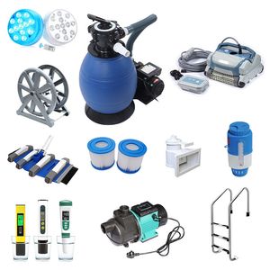 Swimming Pool Cleaning Equipment with Water Sand Filter, Water Pump Equipment