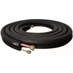 HVAC Twin Insulated Copper Pipe 3m/15m/20m/30m Insulated Copper Tube for Split Air Conditioner Pipe Kit