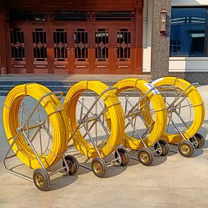 Fiberglass Electric Cable Duct Rodders Conduiting Cable Push Rods
