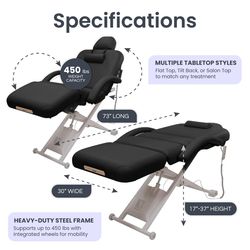 CE Certified Medical Treatment Bed for Therapeutic SPA Use and Comfort