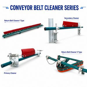PU Scraper Blade Belt Cleaning Solution Belt Cleaning Equipment UHMW Belt Cleaner, Belt Cleaning Device Conveyor Belt Scraper for Heavy Duty Conveyor System