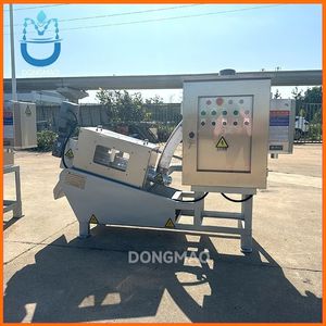 Dewatering Sludge Screw Press Equipment Water Treatment Plant for Industrial Wastewater Treatment