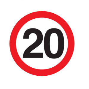 Circle Aluminum Speed Limitroad Signs Traffic Sign