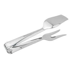 Food Grade Barbecue Grill Tools Buffet Tongs Stainless Steel Food Tongs with Fork