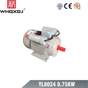 1HP Single-Phase Capacitor-Start Motor 220V, High Torque for Pumps & Fans, IP55 Rated