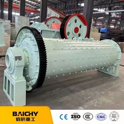 Fly Ash Ball Mill Grinding Powder Cement Clinker Ball Mill Grinding Plant