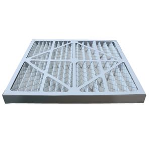 Cardboard Paper Frame Primary HVAC Panel Pleated Pre Filter Pleated Air Filter
