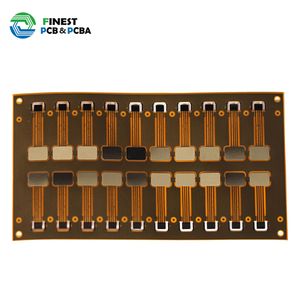 Bendable Copper Flex Circuits Board Altium Flexible Capacitive Touch 4 Layer Flex PCB Prototype