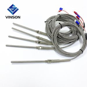 High Temperature Insulated Industry M6 Screw Probe K Type Rtd Sensor Thermocouple