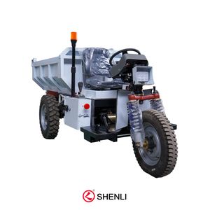 Heavy Duty 1.5 Ton Mining Electric Dump Tricycle Hydraulic Unloading