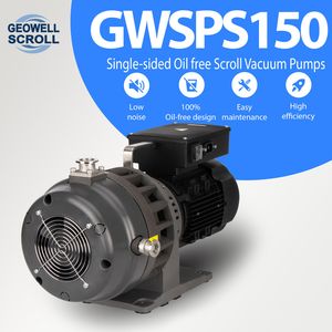 3L/s GWSPS150 1phase 220V 50/60Hz 0.55kW laboratory or industry or lyophilizer or semiconductor 100% oil free oil less dry air scroll vacuum pump