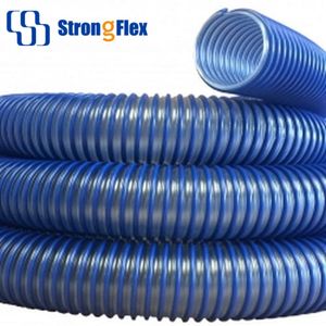 Strongflex Flexible Steel Wire Ducting Hose Polyurethane PU Duct Hose