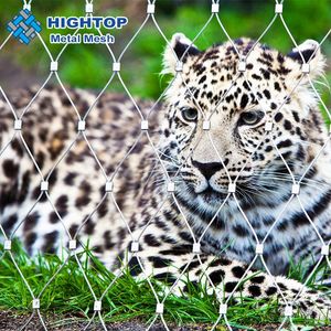 Flexible Animal Zoo Stainless Steel Cable Protective Wire Rope Mesh