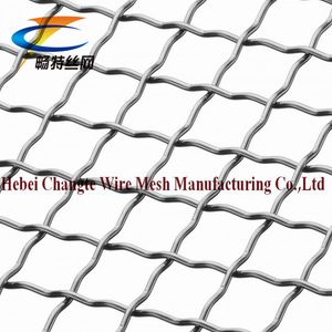 Galvanized Crimped Square Weaving Wire Mesh