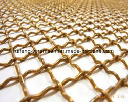 Crimped Square Copper Wire Mesh