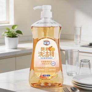 1.2L Eco-Friendly Natural Dishwashing Liquid High Quality Wholesale OEM Low Residue Lemon Scent Enzyme Dishwashing Liquid for Home
