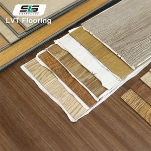 Fireproof Rigid Core Lvt Lvp Vinyl Plank Flooring for Home Decoration