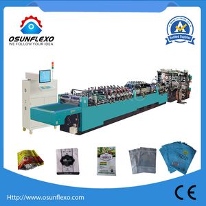 Multifunctional 3 Side Sealing/Doypack/Seal/Stand-up/Zipper Lock Pouch/Bag Making Machine Zipper Pouch Making Machine Bag Maker