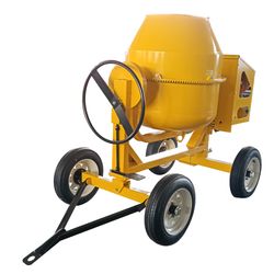 Mobile Mini Electric Cement Concrete Mixer Machine in Ghana with Pump