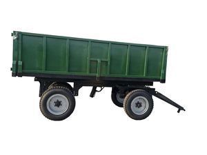 Tractor Mouted 2t -10t Trailer, Hydraulic Unloading Farm Trailer