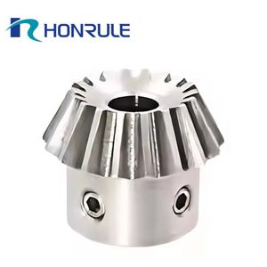 Spiral Bevel Gears Custom CNC Machining Stainless Steel Pinion Gear Shaft Metal Bevel Gear with Customized Factory Supplier Bevel Gears