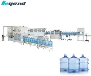 19L 20 Liter Water Bottling Machine Efficient for Mineral Plant 20L Drinking Water Packaging Machine a 19L Filling and Capping Machine
