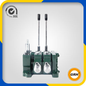 Hydraulic 50L/Min 2 Sections Sectional Valve for Hydraulic Valve