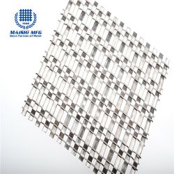 Customized Pattern Hole Shape Decorative Metal Screen Mesh