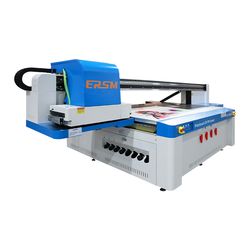 Sheet Metal Special UV Flatbed Printer, Ricoh Gen6 300 mm Thickness UV Inkjet Printer for Metal Plate/Aluminum/Stainless Steel Printing